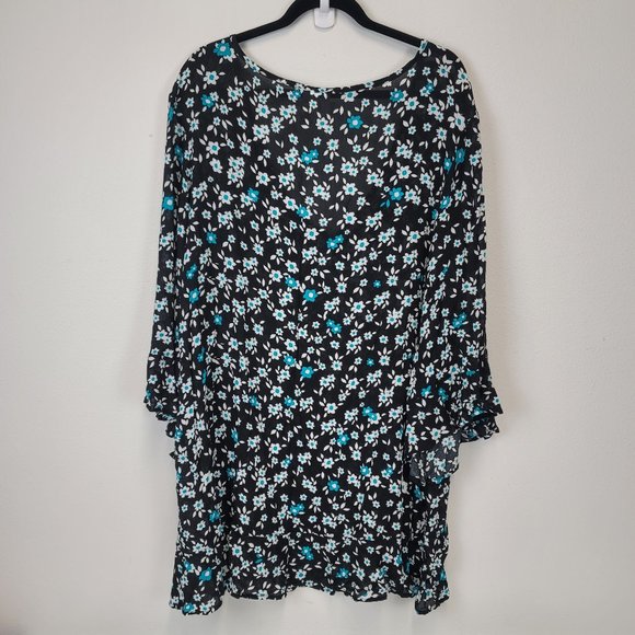 Anne Cole Beautiful Bunches Tunic Swim Cover Up - Picture 4 of 4